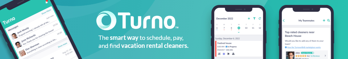 Turno: the smart way to manage vacation rental cleaning
